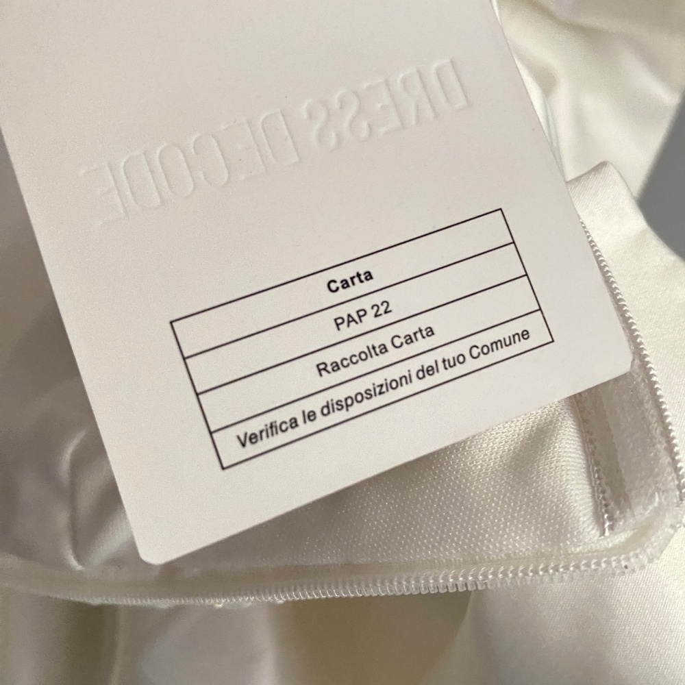 DRESS DECODE Strapless Mermaid Flare Wedding Dress Huge Back Bow Small - Picture 12 of 16